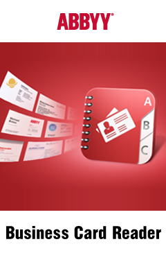 Купи ABBYY PDF  Transformer+  и получи в подарок Business Card Reader!