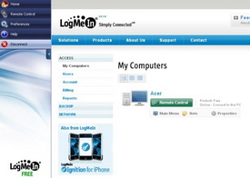 LogMeIn – бесплатная возможность удаленно войти на свой компьютер