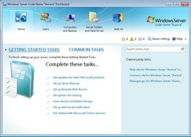 Microsoft выпустила предварительную версию Windows Small Business Server «Aurora»