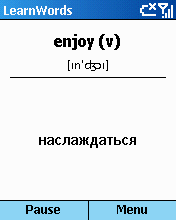 LearnWords Smartphone - изучение иностранных слов на MS смартфонах