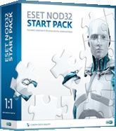 Базовый комплект безопасности компьютера с антивирусом ESET NOD32 START PACK
