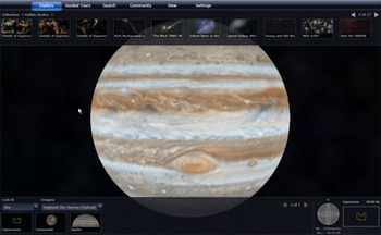 WorldWide Telescope от Microsoft теперь работает в браузерах