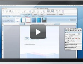 Microsoft выпустила первый демо-ролик Office for Mac 2011