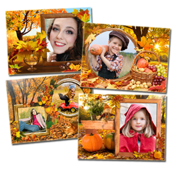 Осенние рамки для фотографий — 50 новых рамок для AKVIS ArtSuite