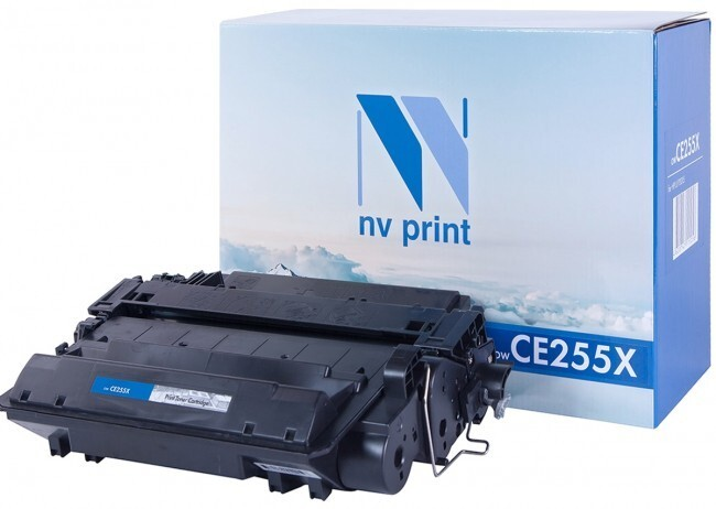 Картридж черный NVPrint LaserJet, NV-CE255X
