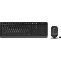 Клавиатура+мышь A4tech Клавиатура + мышь Fstyler FG1010 FG1010 GREY, цвет черный