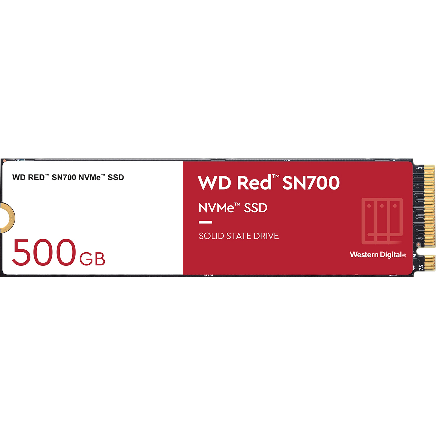 Внутренний твердотельный накопитель Western Digital Red 500GB