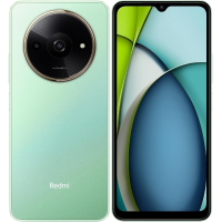 Redmi A3x Green (24048RN6CG), 17,20 см (6.78") 20:9 1600 x 720, 4x1.2ГГц + 4x1.8ГГц, 8 Core, 3GB RAM, 64GB, 8 МП + QVGA / 5Mpix, 2 Sim, 2G, 3G, LTE, BT v5.0, Wi-Fi, GPS  /  A-GPS, ГЛОНАСС, Galileo, Beidou, Type C (USB OTG), 5000mAh, Android 14 Go, 199g, 1