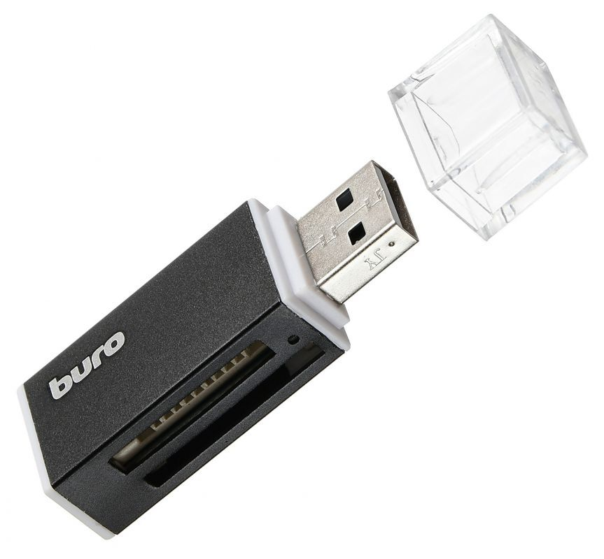 Buro Устройство чтения карт памяти USB2.0 BU-CR-3104 BU-CR-3104 Buro - фото 1