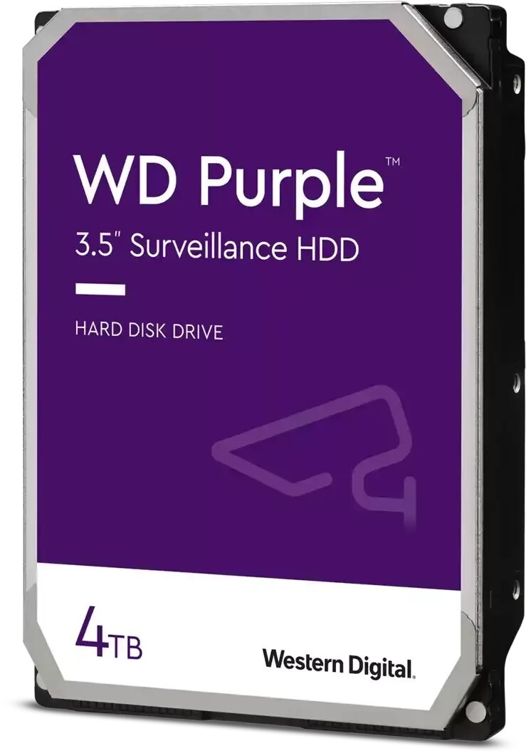 

Жесткий диск Western Digital Surveillance Purple 3.5 4TB 5.4K SATA3