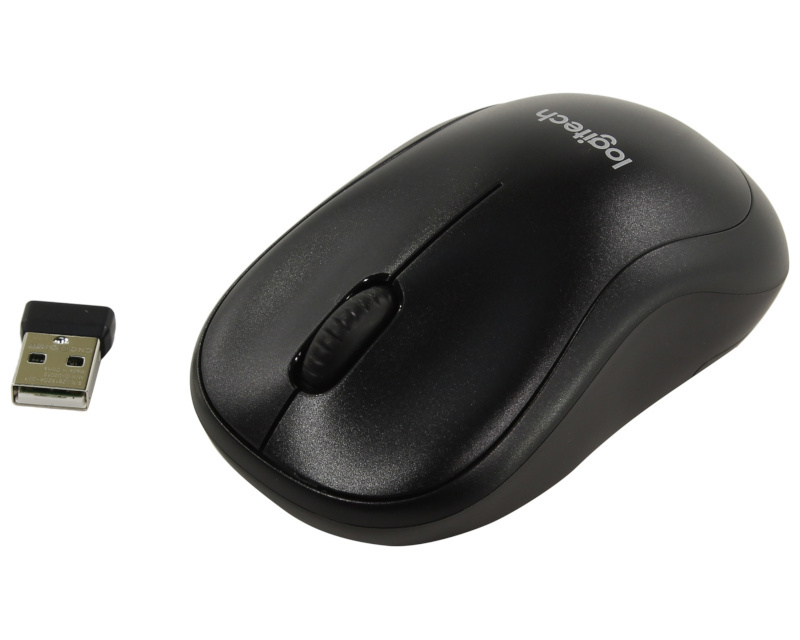 

Мышь Logitech B220 910-004881, цвет черный