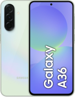 Смартфон Samsung SM-A366E Galaxy A36 5G 256Gb 8Gb лайм моноблок 3G 4G 2Sim 6.7" 1080x2340 Android 15 50Mpix 802.11 a / b / g / n / ac / ax NFC GPS GSM900 / 1800 GSM1900 Protect