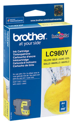 

Картридж желтый Brother LC980Y