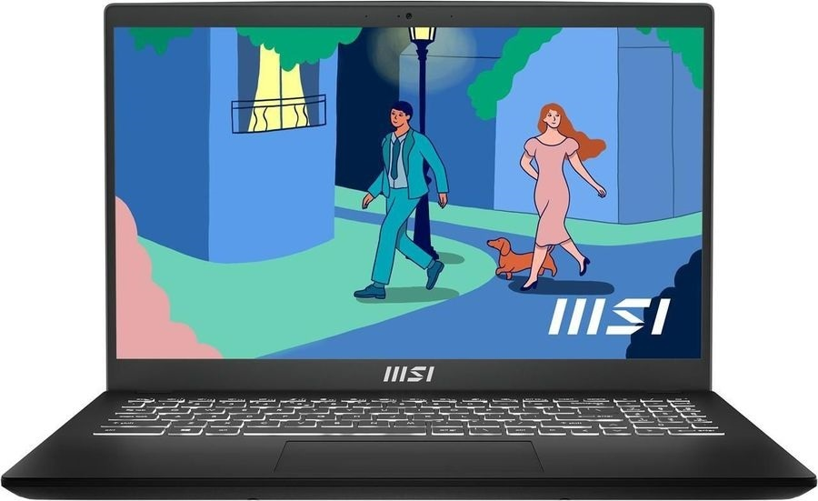 Ноутбук MSI B12HW-002XRU Intel Core i5-1235U (черный) MSI - фото 1