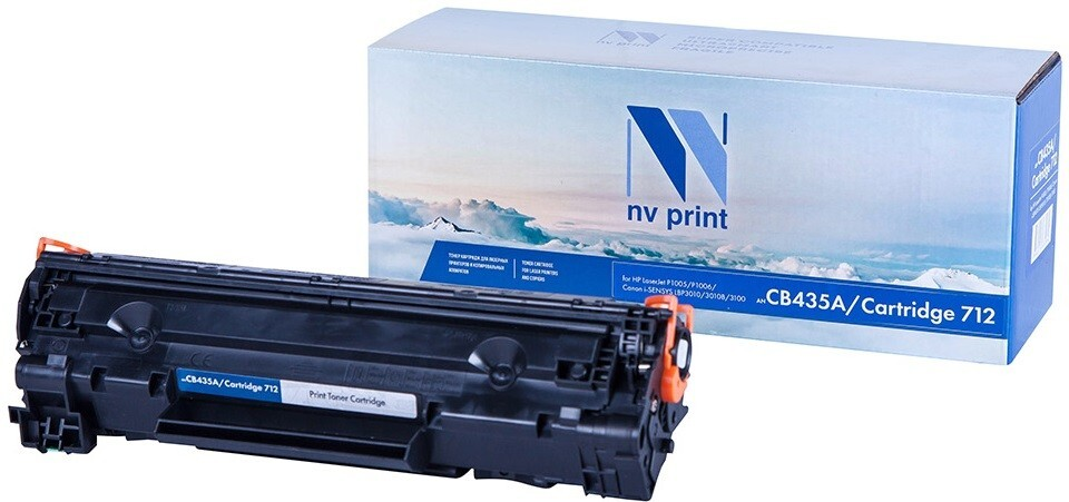 

Картридж черный NVPrint NV-CB435A/712