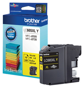 

Картридж желтый Brother LC665XLY