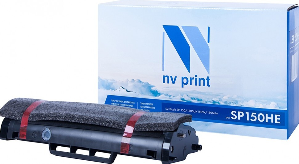 

Тонер-картридж черный NVPrint для Ricoh, NV-SP150HE