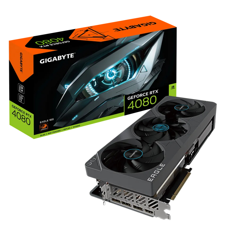 

Видеокарта Gigabyte GeForce RTX 4080 16 Б Retail