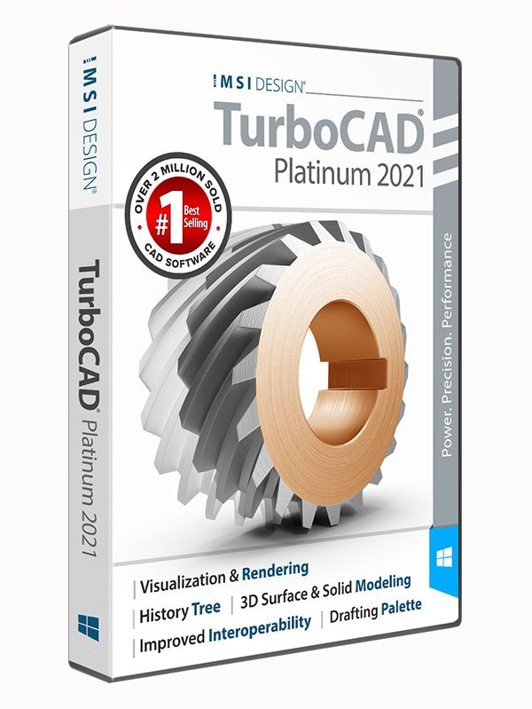 TurboCAD Platinum 2023