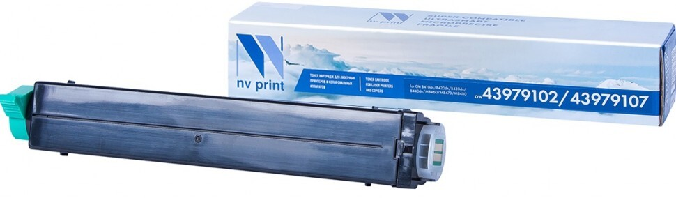 

Картридж черный NVPrint Oki, NV-43979102/43979107