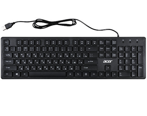 Клавиатура ACER OKW020 ZL.KBDEE.001, цвет черный