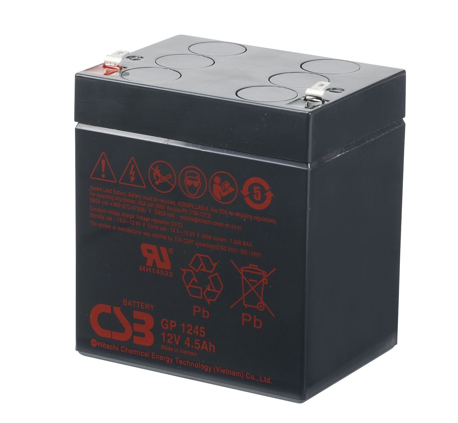 Сменная батарея для ИБП CSB GP 1245 F1