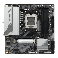 Материнская плата Gigabyte AM5 AMD B650 B650M GAMING PLUS WIFI