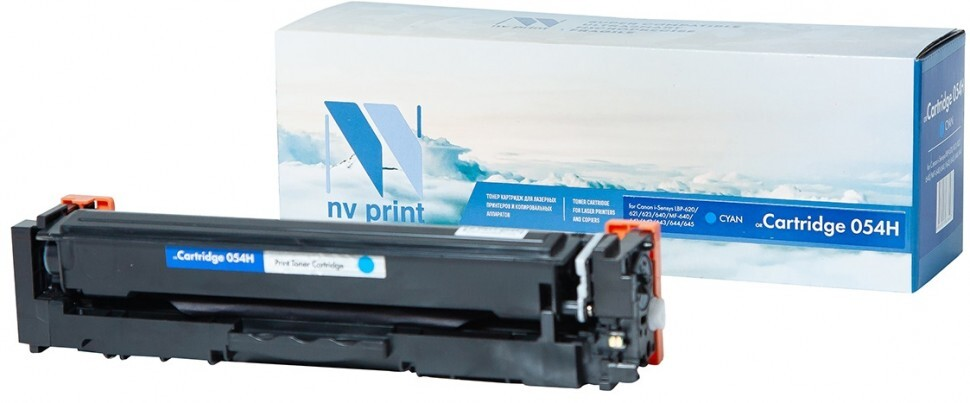 

Картридж голубой NVPrint i-Sensys, NV-054HC