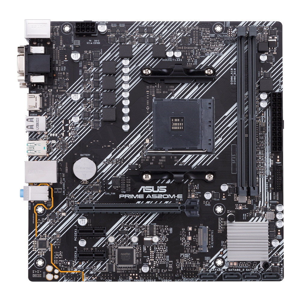   ASUS AMD A520 PRIME A520M-E