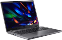 Ноутбук /  ACER TravelMate TMP214-55-30SG 14&quot;(1920x1200 (матовый) IPS) / Intel Core i3 1315U(1.2Ghz) / 8192Mb / 256PCISSDGb / noDVD / Int:Intel HD / Cam / BT / WiFi / 50WHr / war 1y / 1.5kg / Silver / NoOS