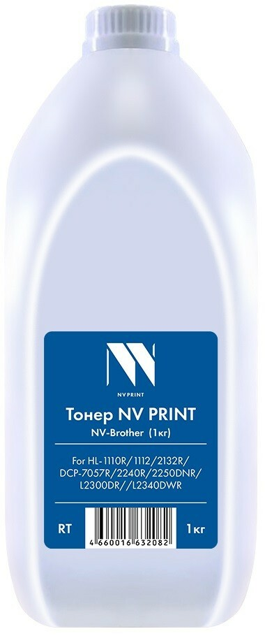 Тонер черный NVPrint для Brother, NV-Brother (1кг)