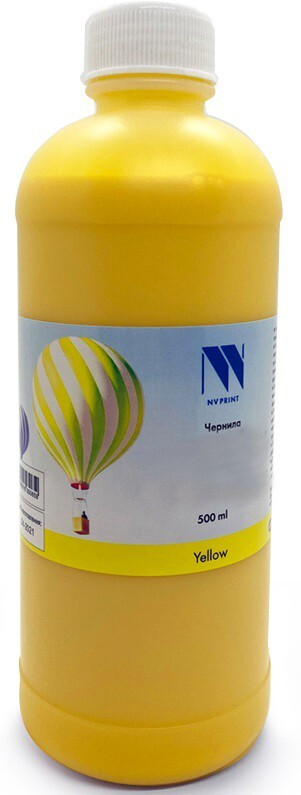 Чернильница желтый NVPrint универсальные, NV-INK500UY