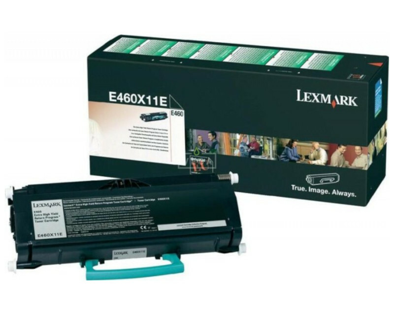 

Картридж черный Lexmark E460X11E