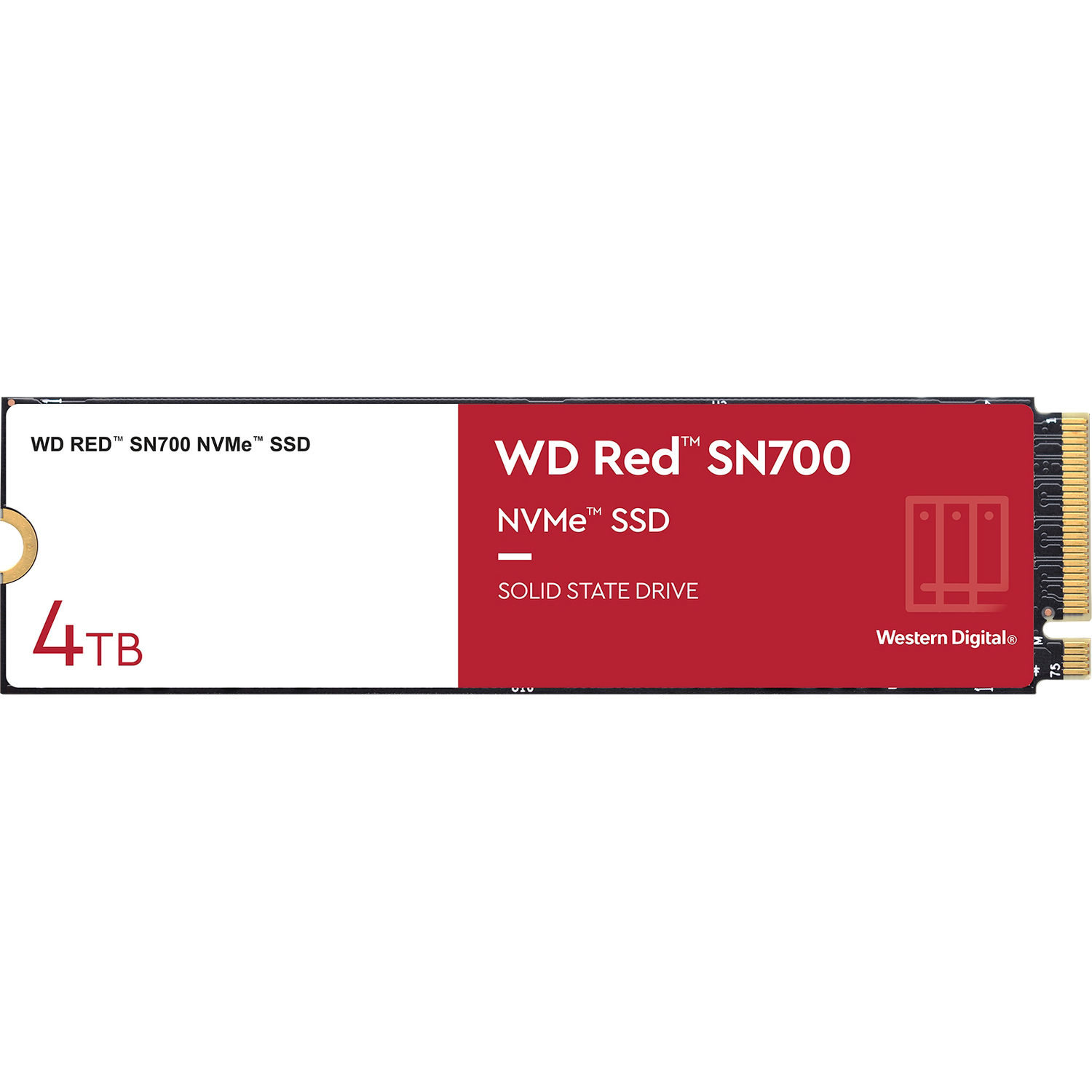 

Внутренний твердотельный накопитель Western Digital Red 4TB