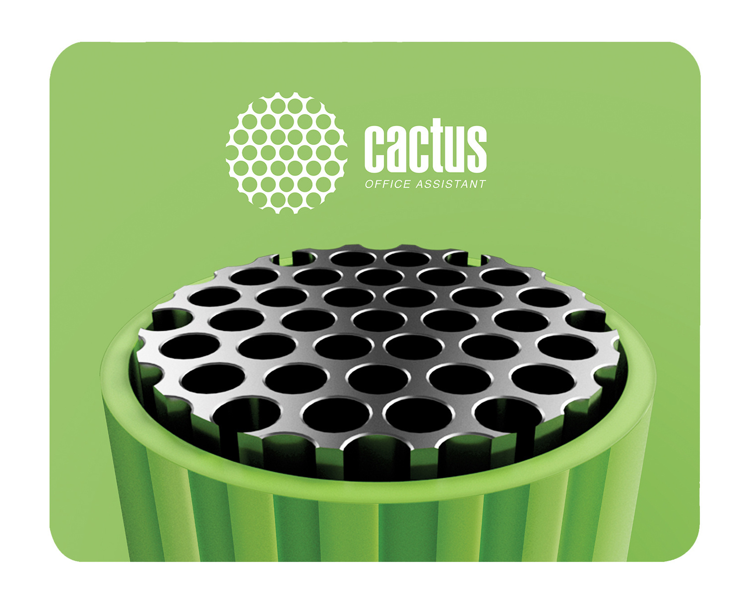 Cactus Игровой коврик Green Logo CS-MP-C01S