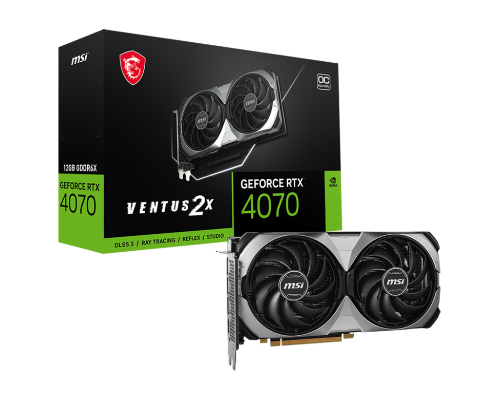 

Видеокарта MSI GeForce RTX 4070 12 Б Retail