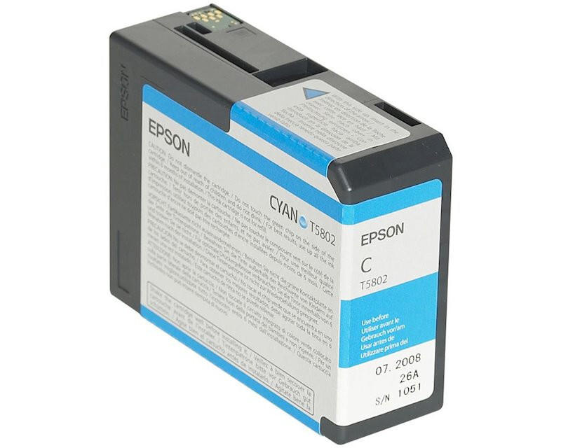 

Картридж голубой Epson C13T580200