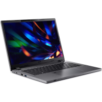 Ноутбук /  ACER TravelMate TMP214-55-G2-5591 14&quot;(1920x1200 (матовый) IPS) / Intel Core i5 1334U(1.3Ghz) / 16384Mb / 512PCISSDGb / noDVD / Int:Intel HD / Cam / BT / WiFi / 50WHr / war 1y / 1.5kg / Silver / NoOS