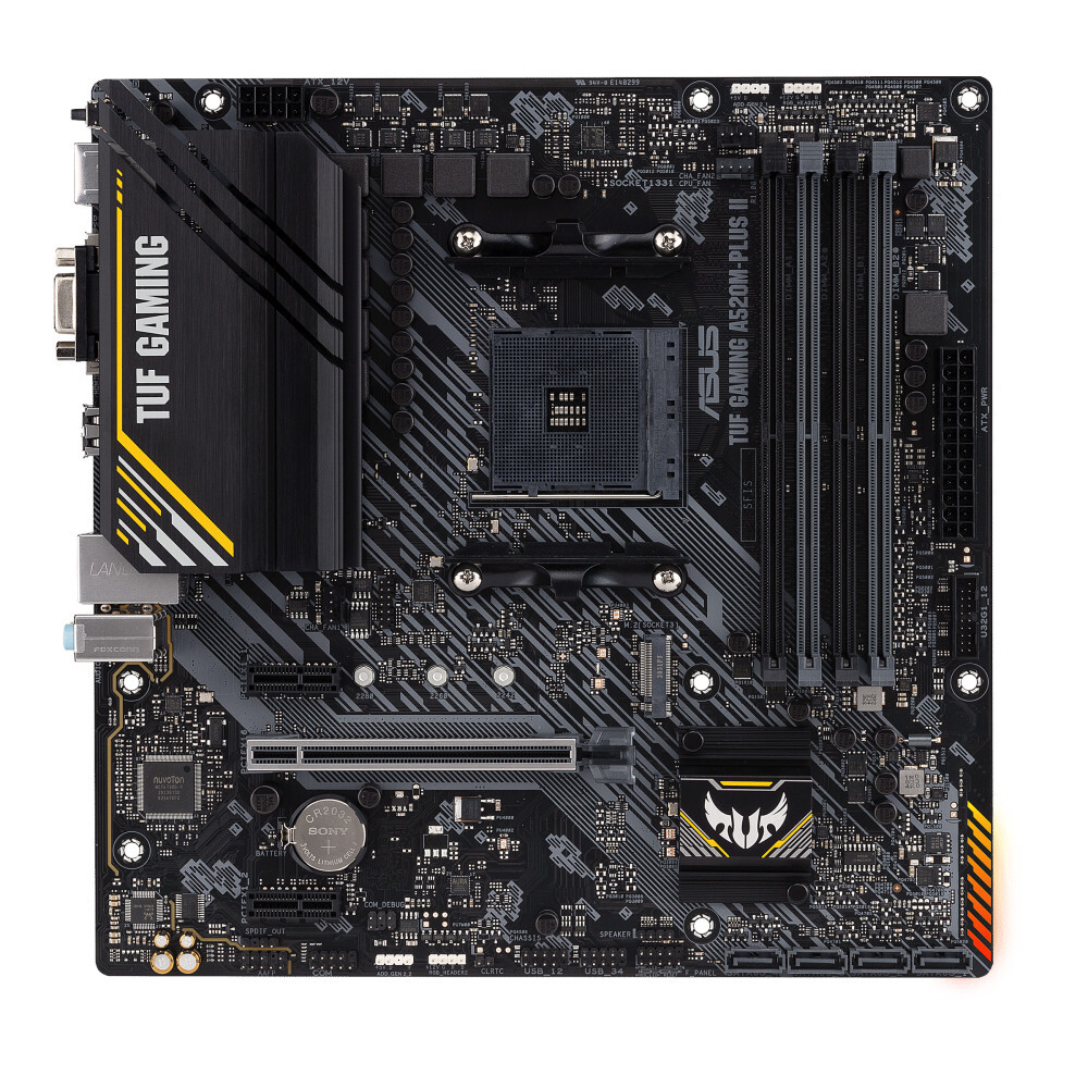   ASUS AMD A520 TUF GAMING A520M-PLUS II