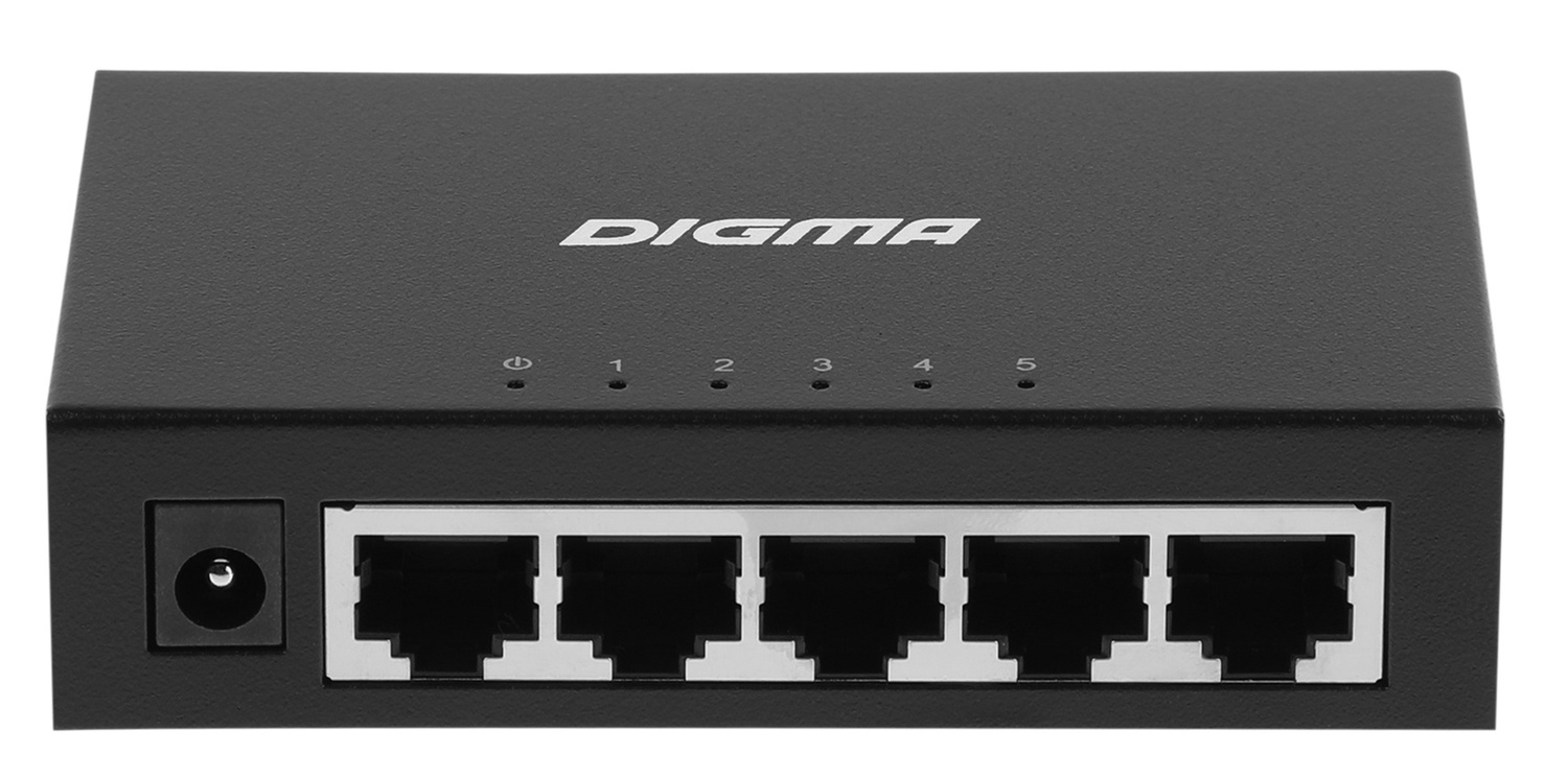 

Коммутатор DIGMA DSW-205GE