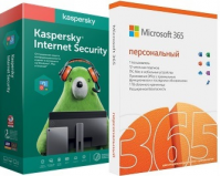 Microsoft 365 персональный (personal) по подписке + Kaspersky Internet Security