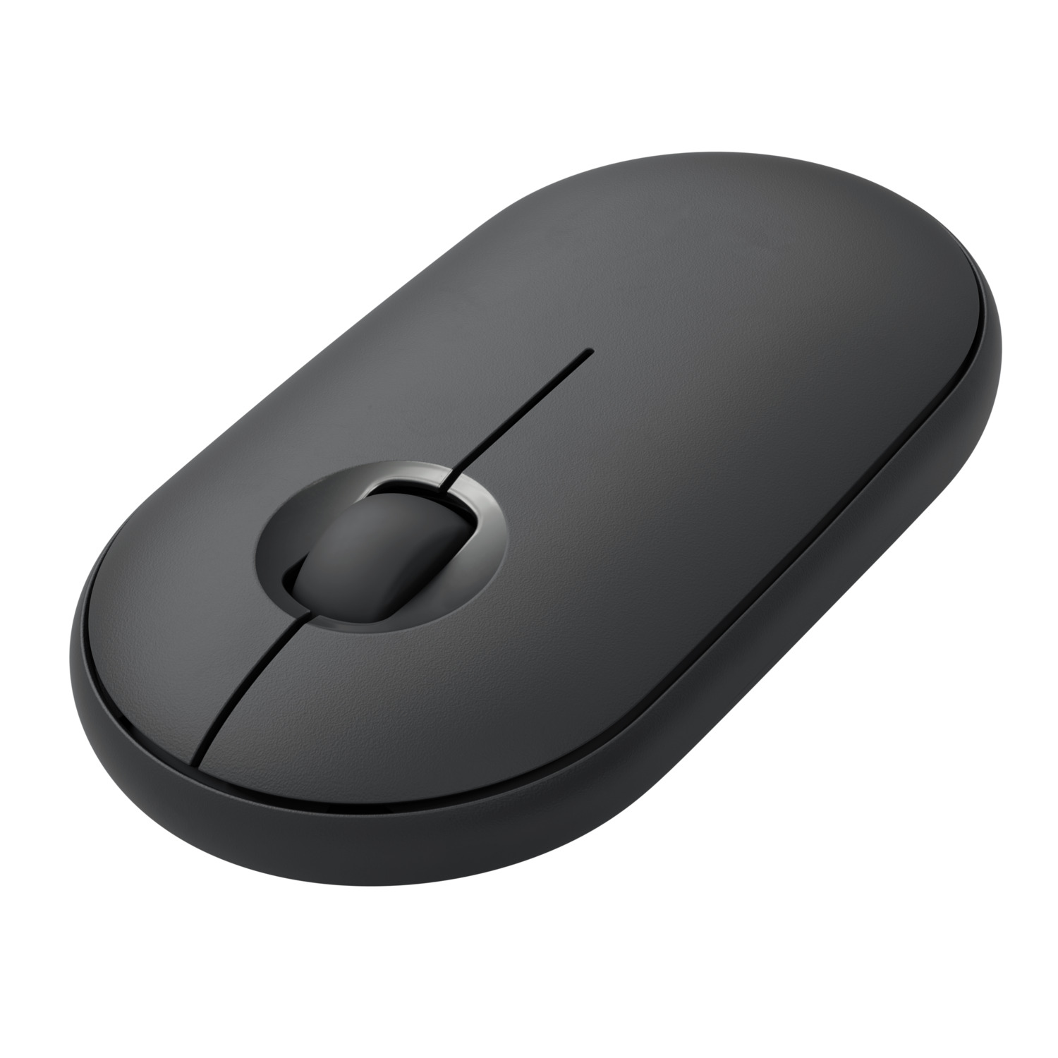 

Мышь Logitech Pebble M350 910-005718, цвет темно-серый