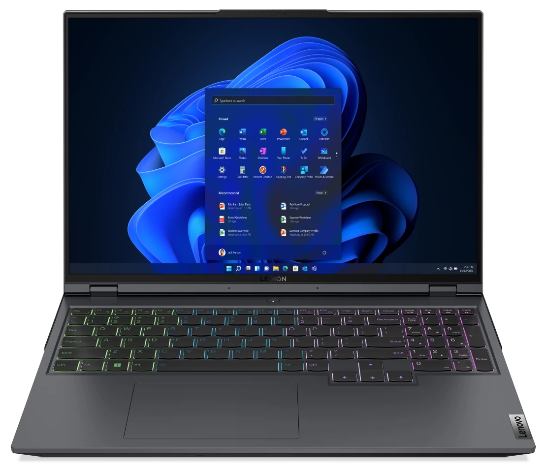 

Ноутбук LENOVO Legion 5 Pro G7 16IAH7H Intel Core i5-12500H (серый)