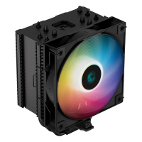 Устройство охлаждения(кулер) Deepcool AG500 Bk ARGB Soc-AM5 / AM4 / 1151 / 1200 / 1700 черный / белый 4-pin 29.4dB Al+Cu 240W 861gr Ret (R-AG500-BKANMN-G-1)
