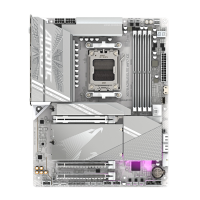 Материнская плата Gigabyte AM5 AMD X870 X870 AORUS ELITE WIFI7 ICE