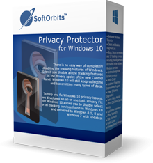 Privacy Protector for Windows 10 (Отключение слежки для Windows 10) 6.0 SoftOrbits