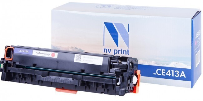 

Картридж пурпурный NVPrint Color LaserJet, NV-CE413AM