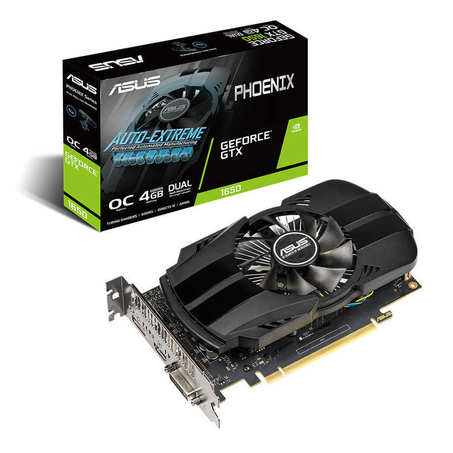 Nvidia geforce gtx характеристики. ASUS Phoenix GEFORCE GTX 1650 OC 4gb. Видеокарта ASUS NVIDIA GEFORCE GTX 1650. 1650 GTX Phoenix GEFORCE. Видеокарта ASUS Phoenix GEFORCE GTX 1650.