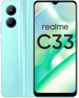 Смартфон realme  C33 128 ГБ голубой