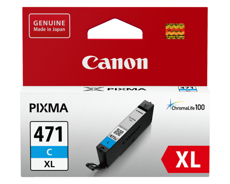 

Картридж голубой Canon CLI-471XL, 0347C001